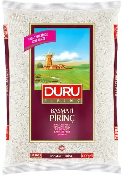 Duru Basmati Pirinç 1000g: Sağlıklı ve Lezzetli Pirinç Seçenekleri