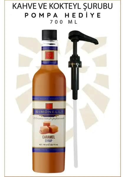 Simonelli Kahve Şurubu Karamel: Yüksek Kaliteli Aromasıyla Çok Yönlü Kullanım İmkanı