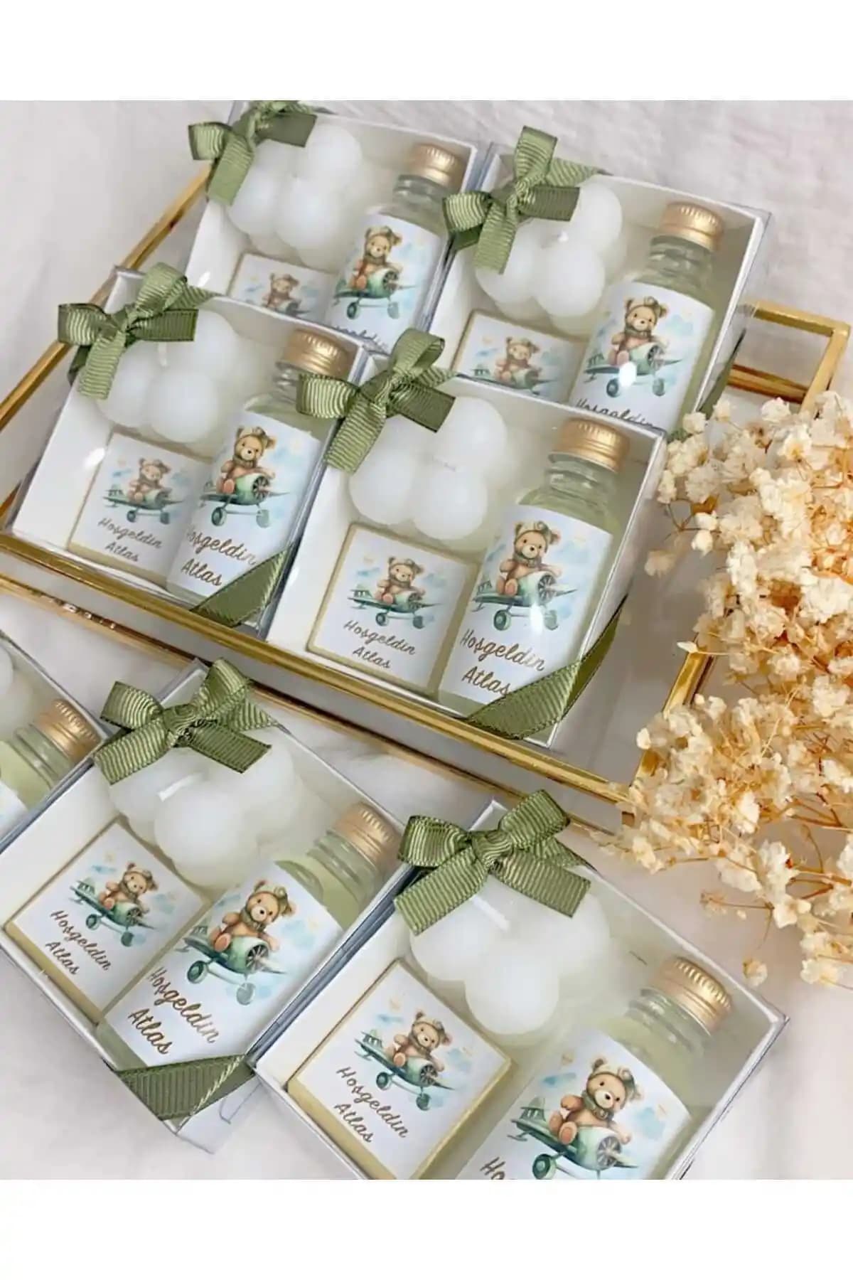 3DLuxeDekor Çikolata Mum ve Kolonya Seti: Özel Günler İçin Şık ve Anlamlı Hediye Alternatifi