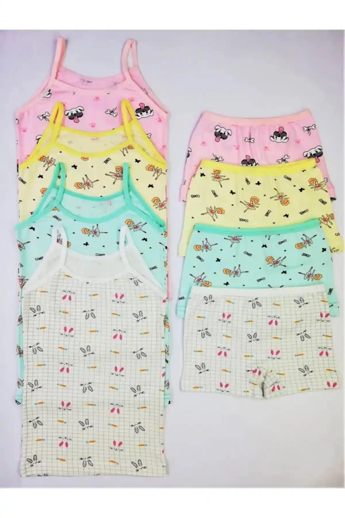 ADN Marka 4'lü Kız Çocuk Desenli Atlet Boxer Külot Takımının Özellikleri ve Kullanım Alanları