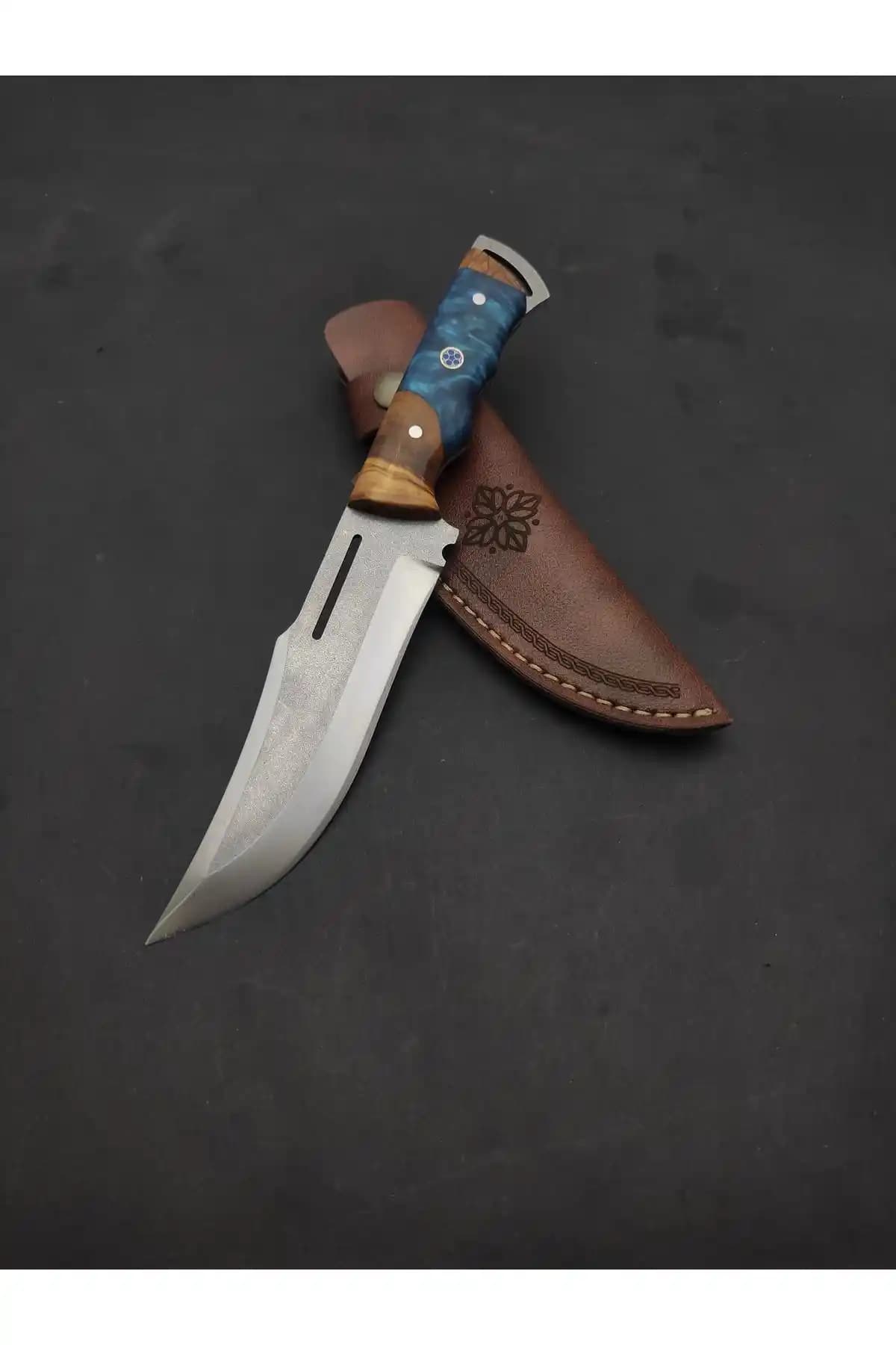 ALPHAS Kamp Outdoor Epoksi Bıçağı: Dayanıklı ve Estetik Kamp Ekipmanı