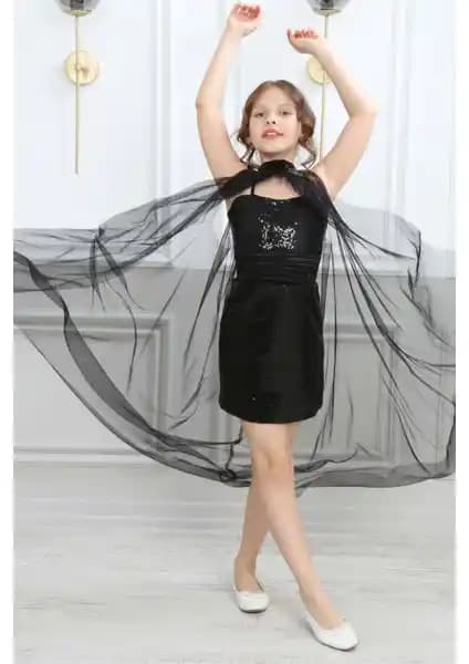 Asortik Kids Kız Çocuk Abiye Gece Elbisesi: Şıklık ve Konforun Bir Arada Sunulduğu Tasarım