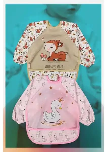 Babydonat ve Madebyalm Giyilebilir Kollu Mama Önlükleri Karşılaştırması ve Özellikleri