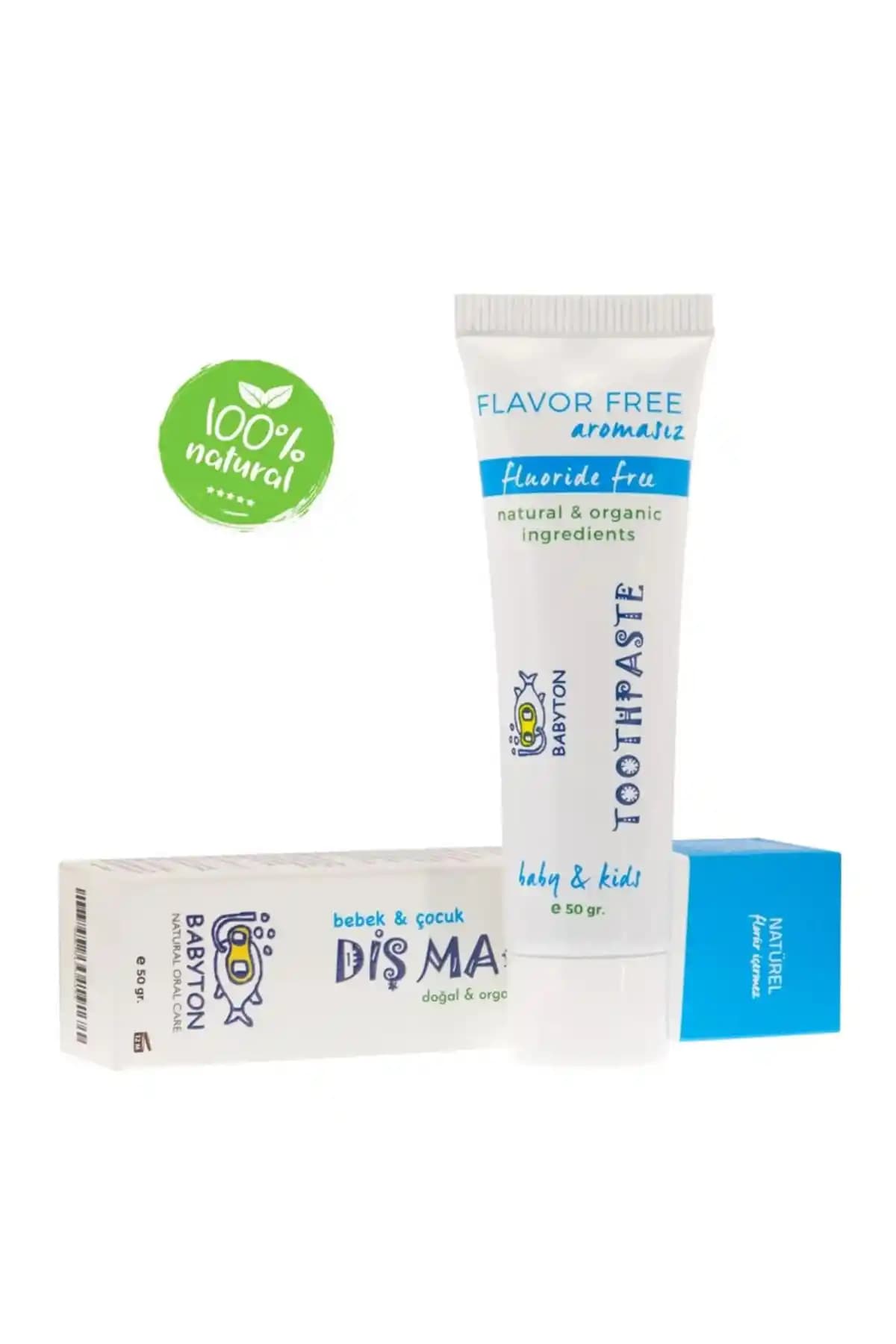 Babyton Organik Diş Macunu Natural: Bebekler ve Çocuklar İçin Güvenli ve Doğal Bir Seçenek