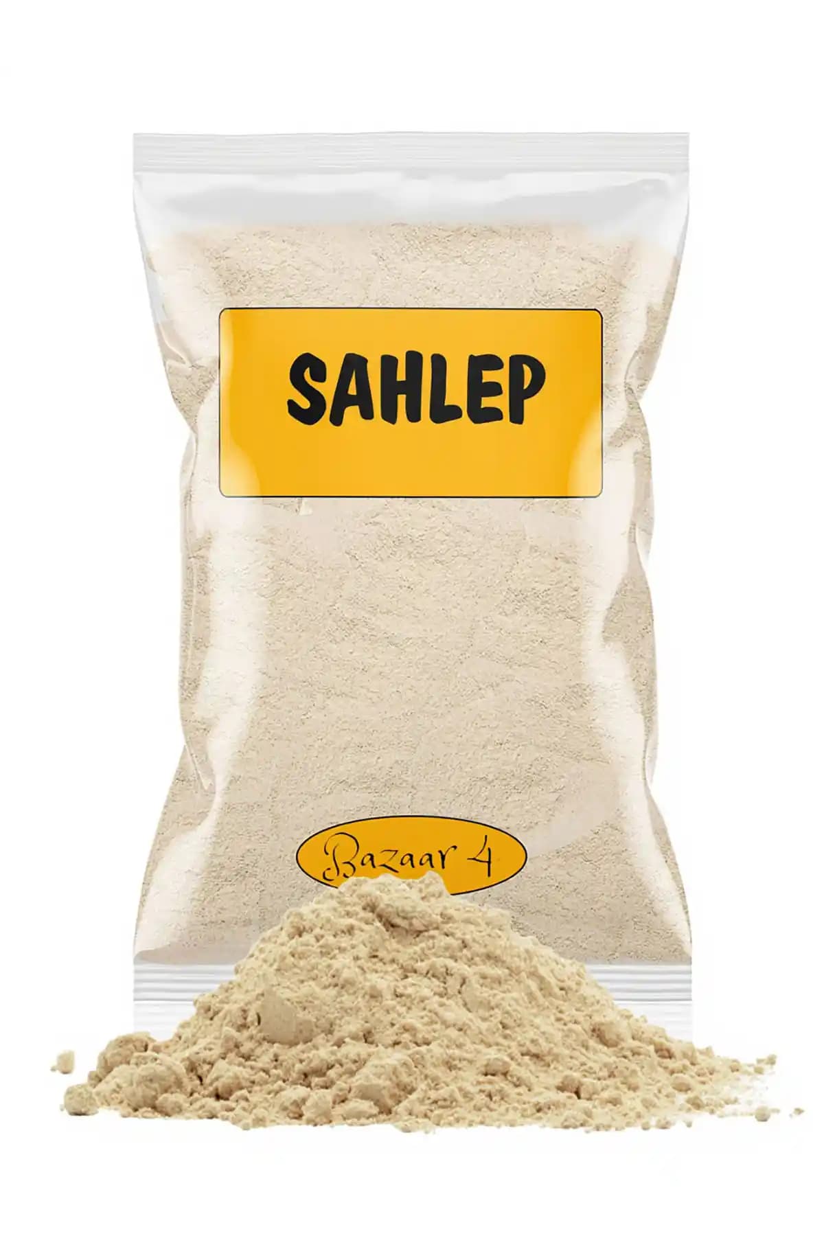 Bazaar 4 Sahlep Salep 75g yüksek kalite ve tazelik garantili geleneksel içecek malzemesi