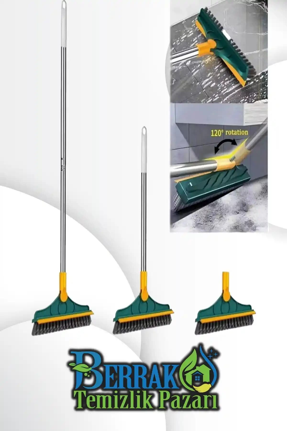 Berrak Temizlik Pazarı 2'si 1 Arada Fırça Çekçek: Çok Fonksiyonlu Temizlik Seti Özellikleri ve Kullanım İpuçları