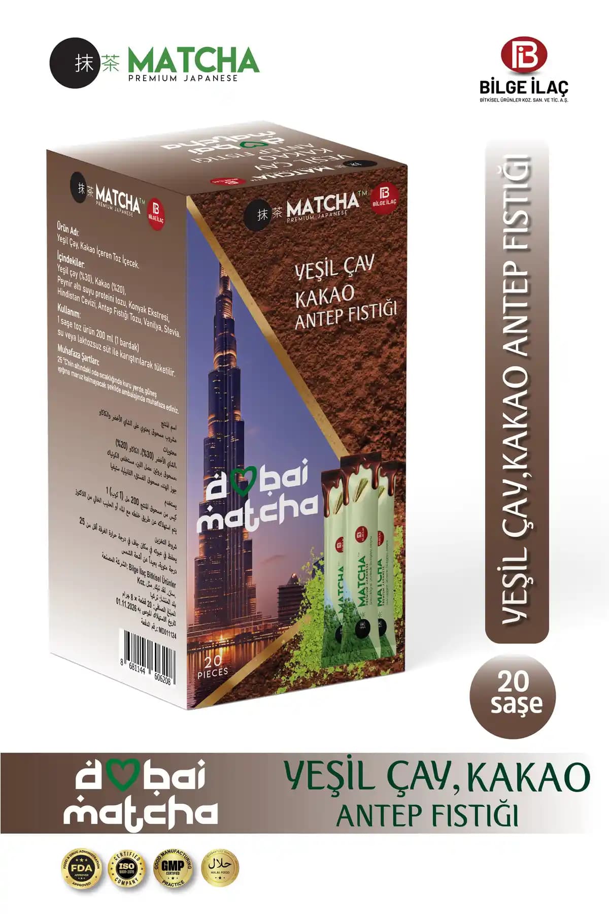 Bilge İlaç Matcha Premium Sağlıklı ve Lezzetli Doğal Matcha Tozu Ürünü Tanıtımı