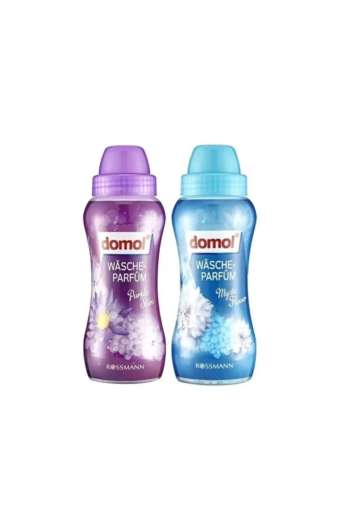 Domol Çamaşır Parfümü Mistik Çiçekler ve Purple Stars Deneme Seti 420g Almanya Üretimi