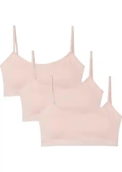 Dondeza Genç Kız Pedli Sütyen 3'lü Seti: Konfor ve Şıklık Sunan İç Giyim Seçeneği