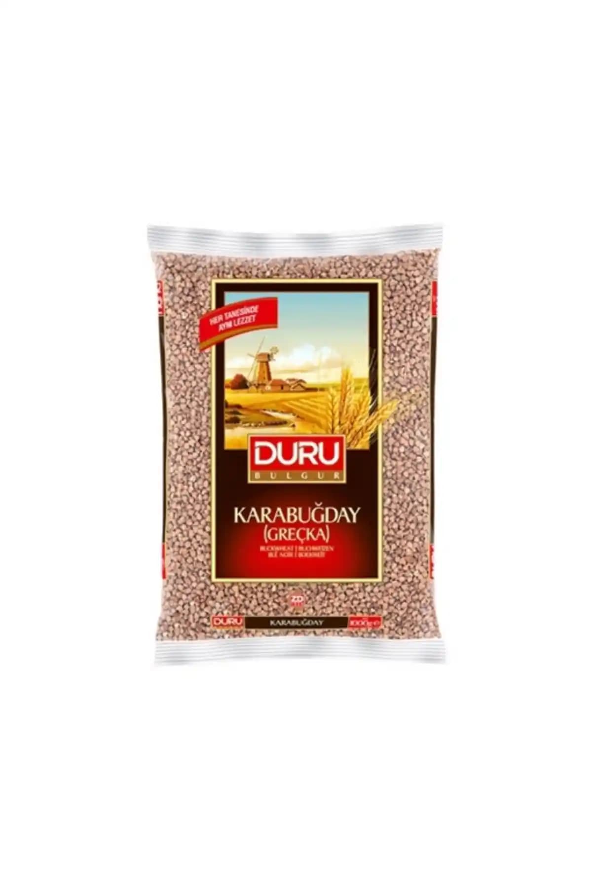 Duru Karabuğday Greçka 1000 Gr Sağlıklı ve Glutensiz Bakliyat Seçeneği