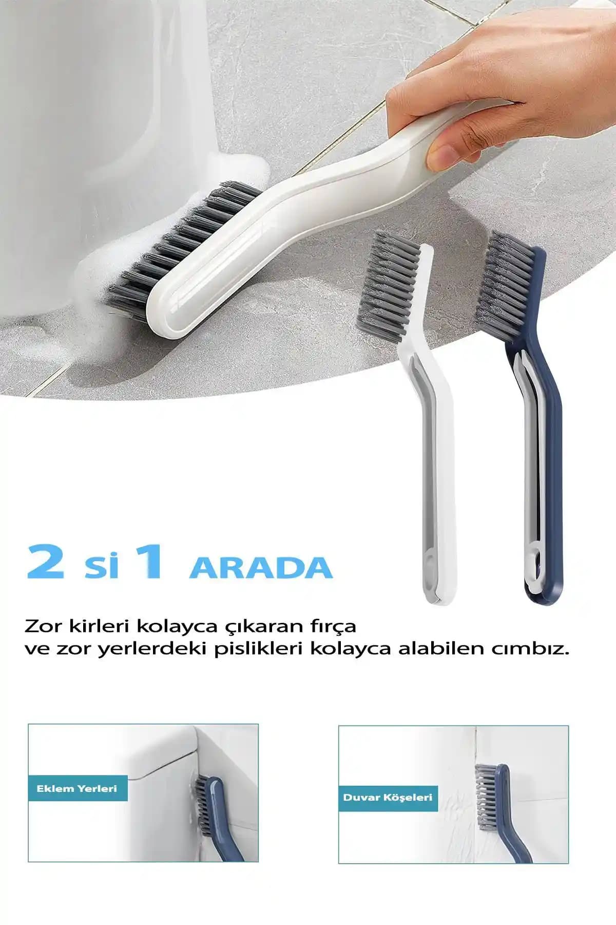Factorial Cımbızlı Temizlik Fırçası: Çok Yönlü ve Dayanıklı Fayans Temizleme Aracı