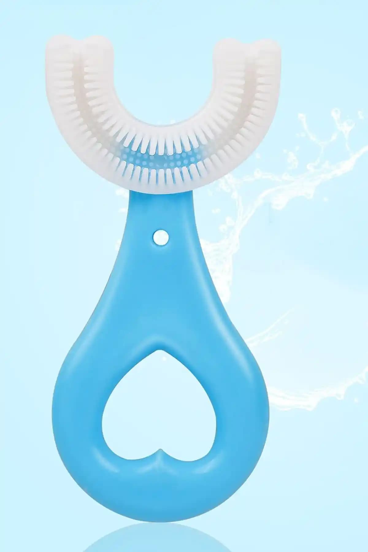 Factorial U Şekli Bebek Diş Fırçası Güvenli ve Ergonomik Tasarımıyla Çocuklar İçin Uygun