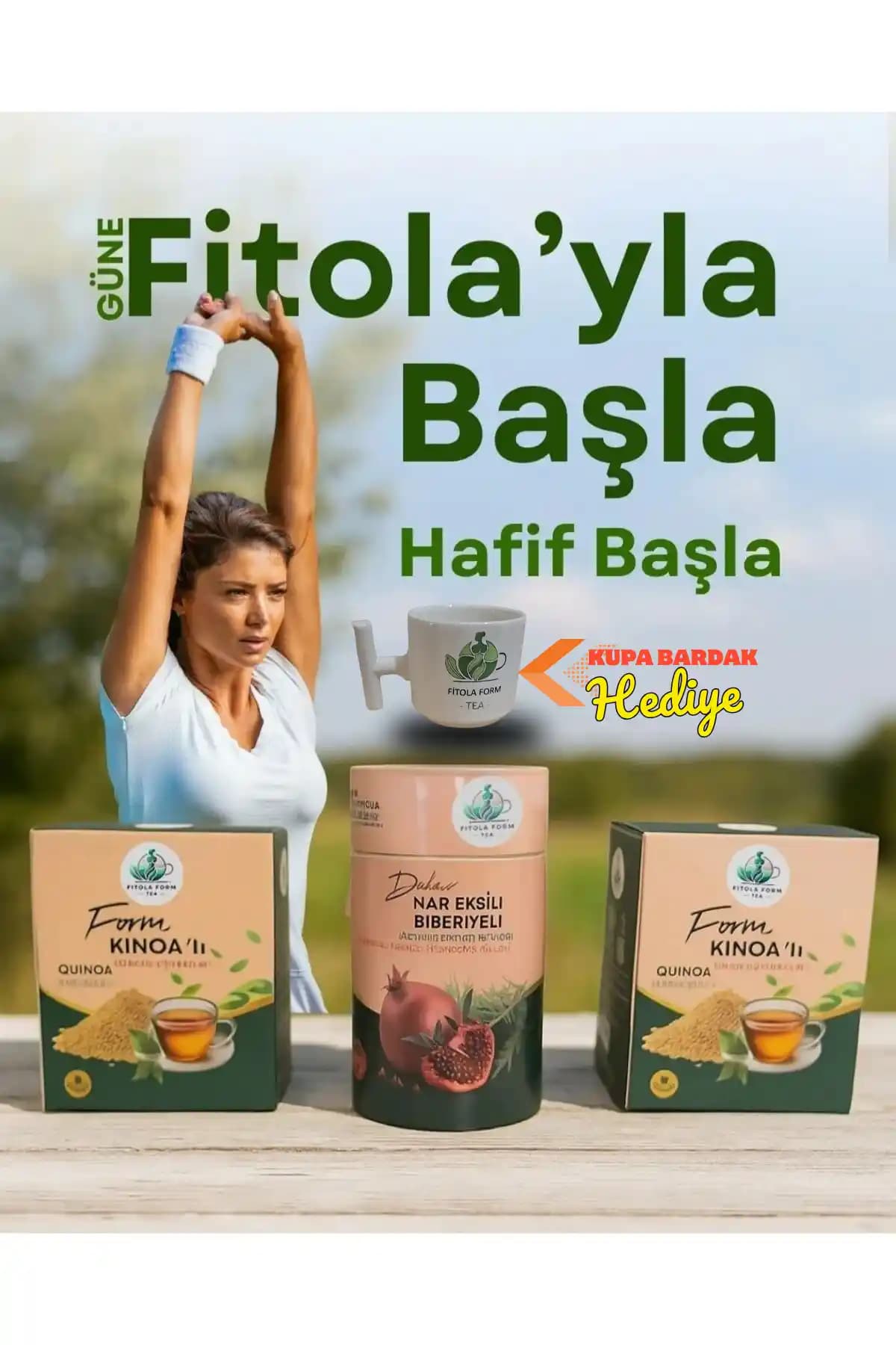 Fitola Form Çayı 1 Aylık Detoks Paketi Sağlıklı Yaşam ve Vücut Destekleyici