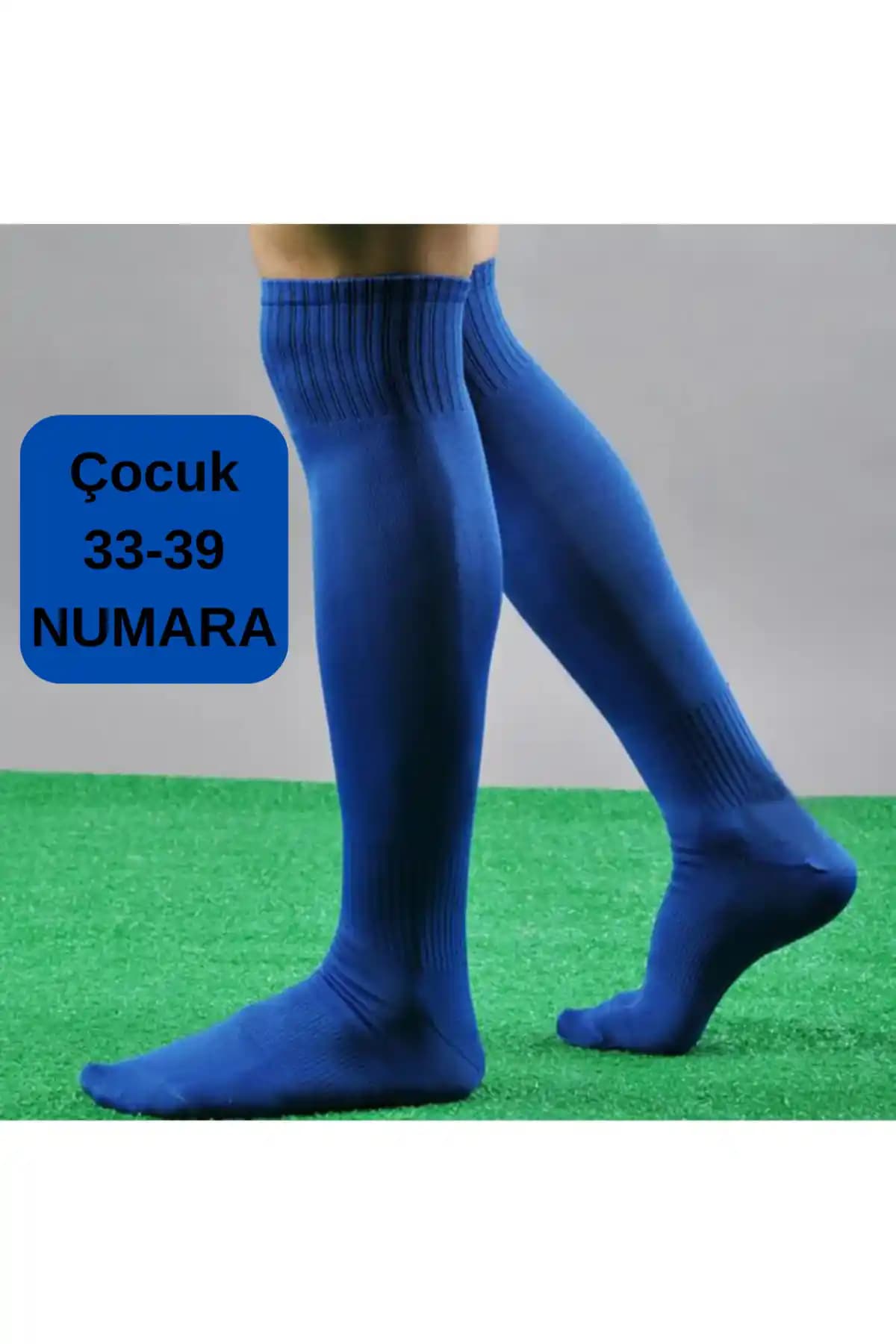 Gazelmanya Çocuk Futbol Maç Çorabı Dayanıklılık ve Konfor Sunan Spor Çorabı