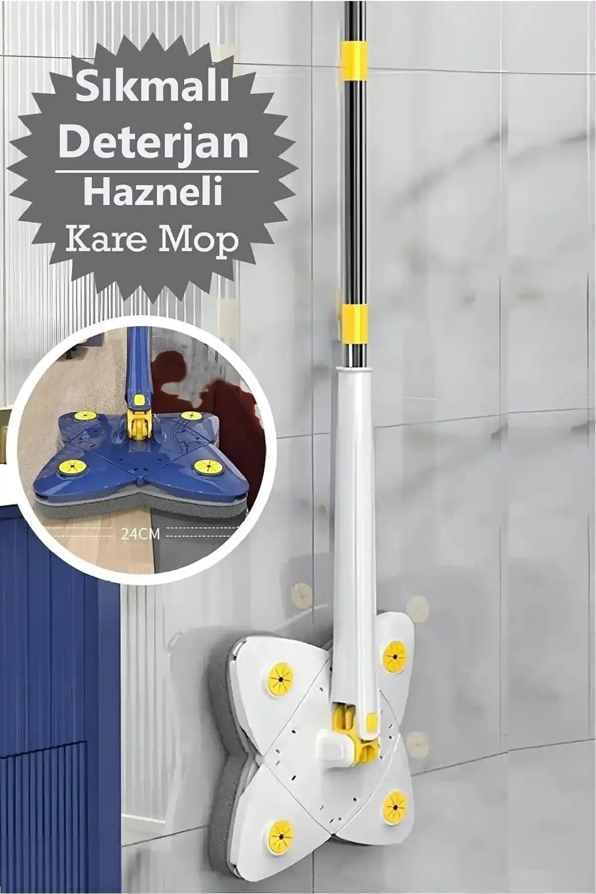 Genel Markalar Kare Mop Kendinden Sıkmalı: Pratik ve Uygun Temizlik Çözümü