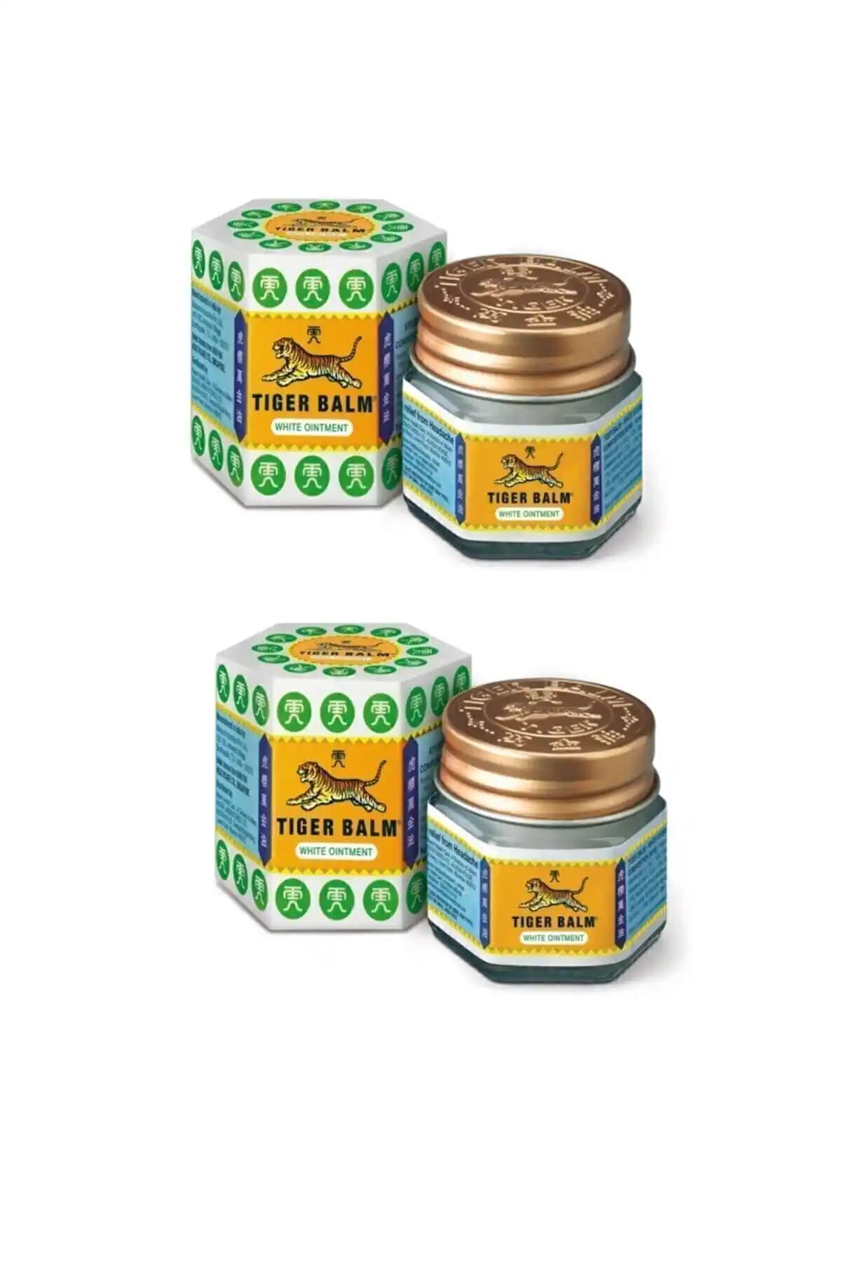 Genel Markalar Original White Tiger Balm etkili ve doğal ağrı kesici krem 60 gramlık paketler halinde