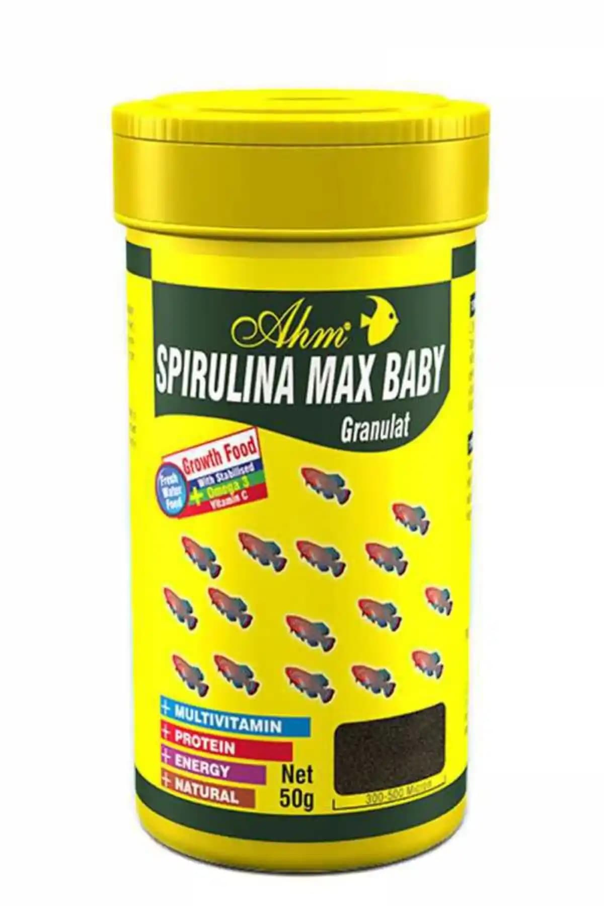 Genel Markalar Spirulina Max Baby Granulat: Yavru Balıklar İçin Sağlıklı Beslenme Çözümü