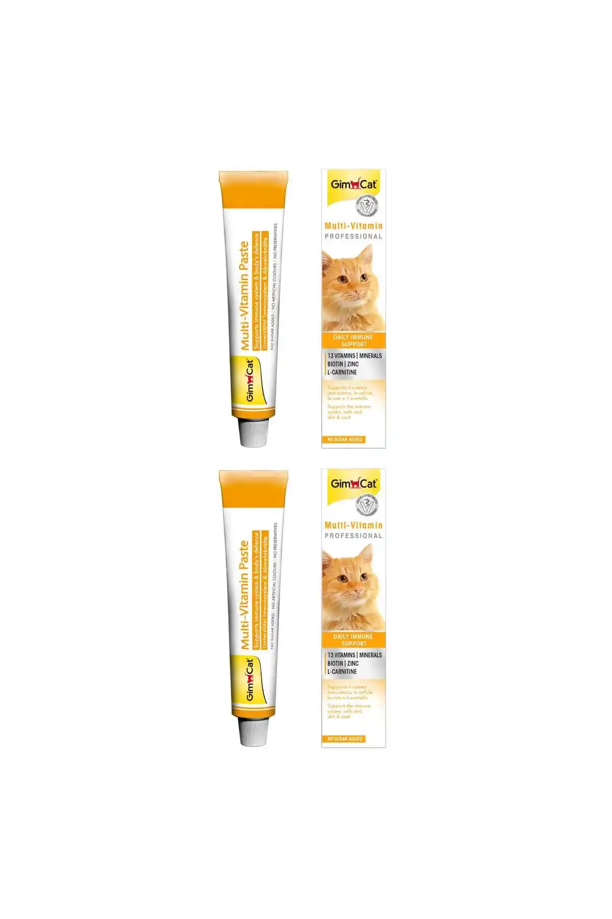 Gimcat Multivitamin ile Kedinizin Bağışıklığını ve Tüy Sağlığını Destekleyin