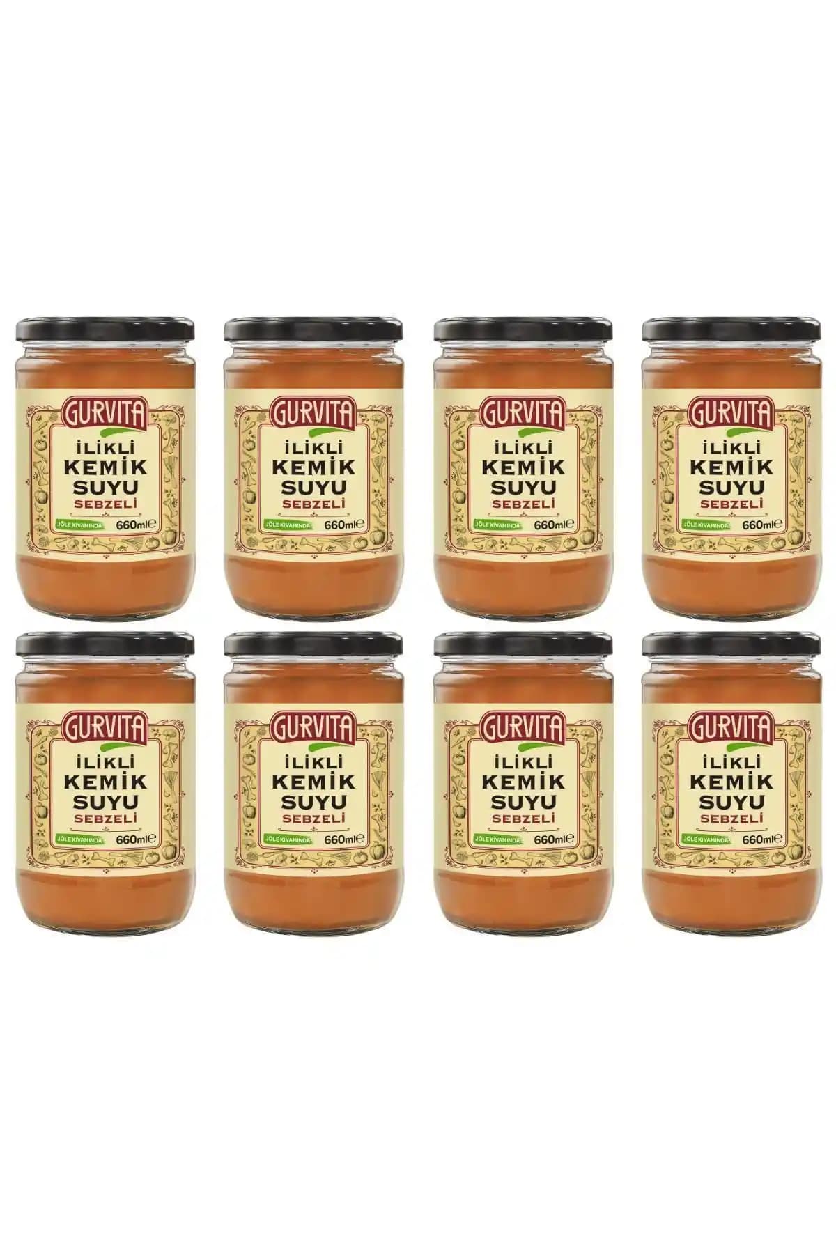 Gurvita İlikli Kemik Suyu Sebzeli: Doğal ve Besleyici Sağlık Kaynağı