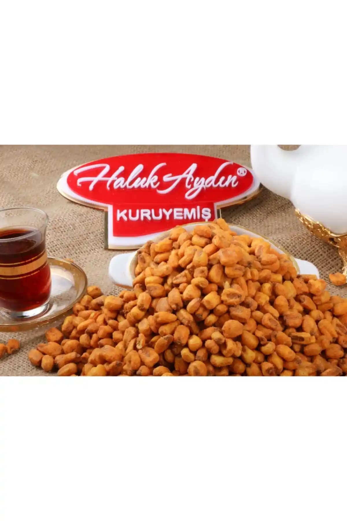 HALUK AYDIN KURUYEMİŞ Soslu Mısır 1 Kg - Taze ve Lezzetli Atıştırmalık Seçeneği