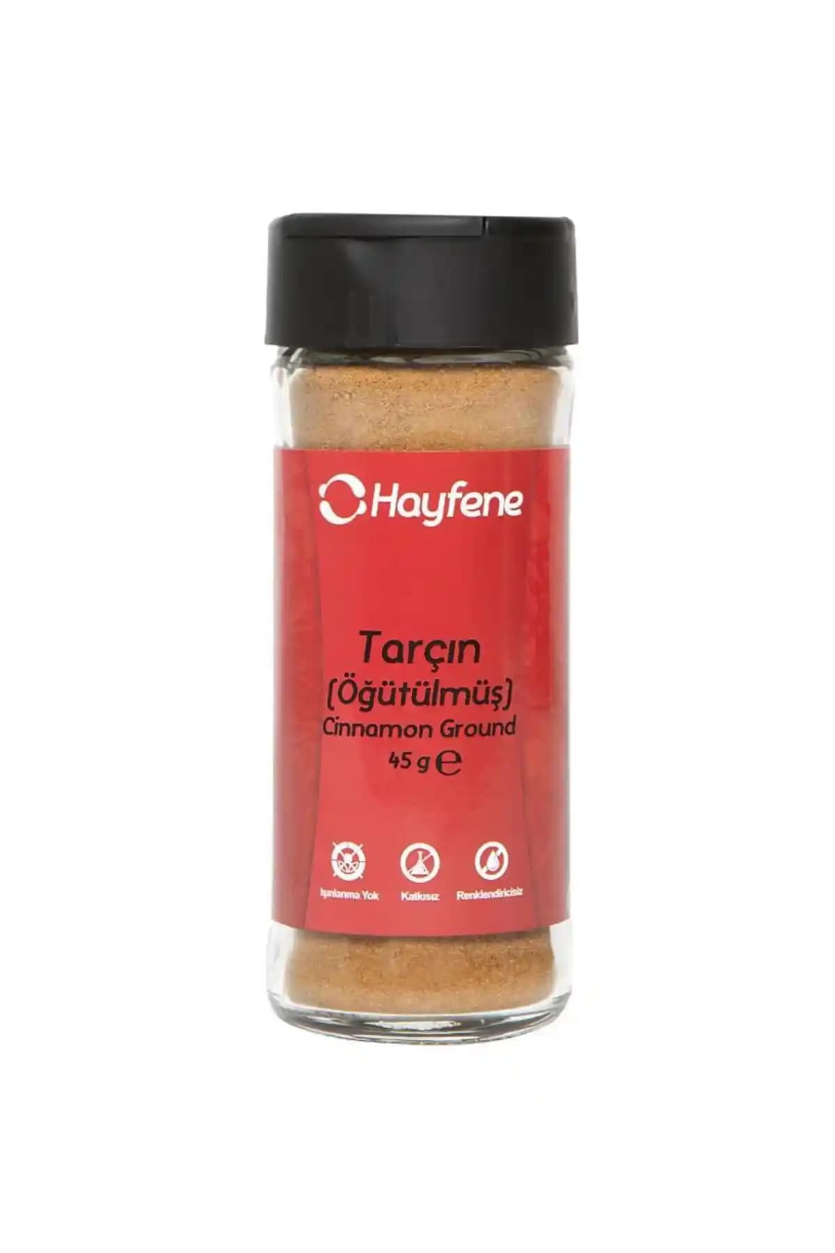 Hayfene Tarçın Toz 45 Gr Endonezya Menşeli Aromatik Baharat