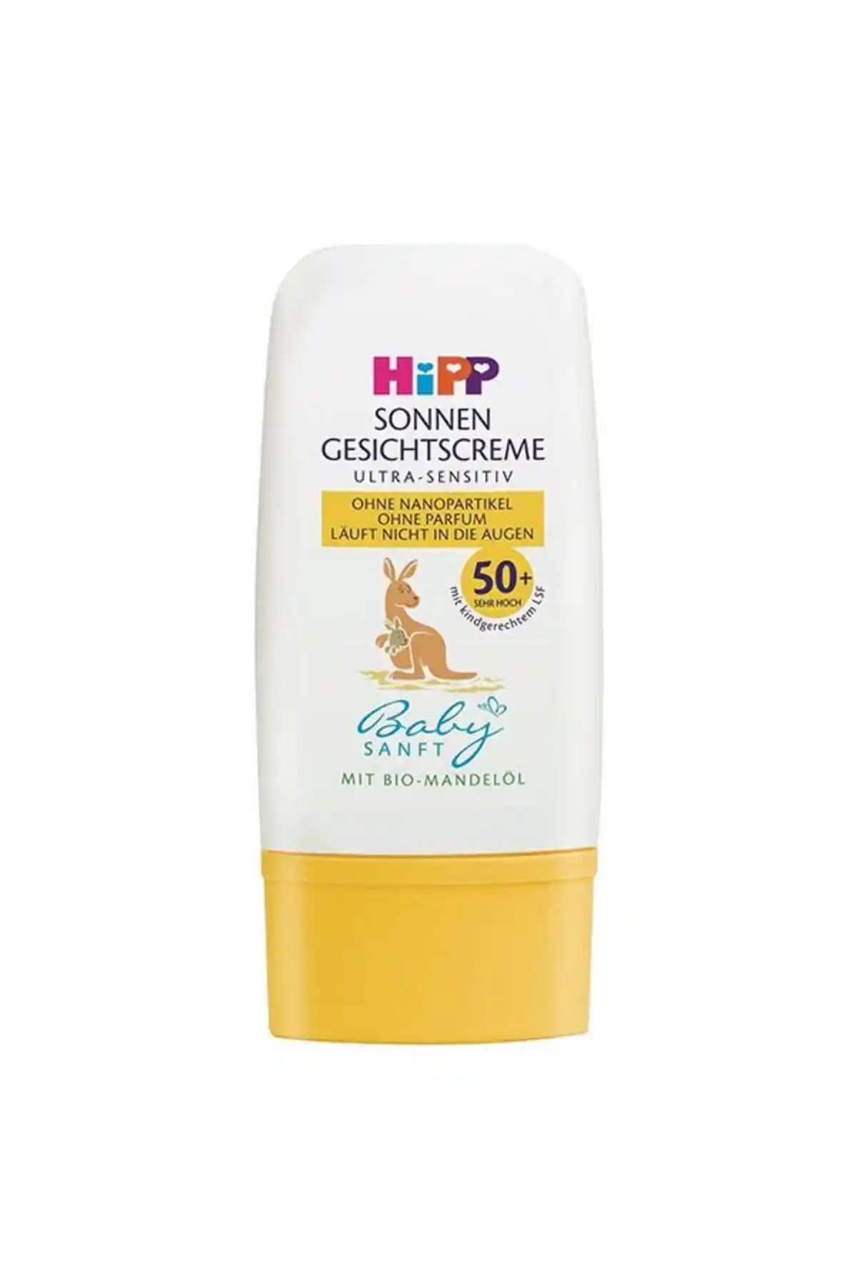 Hipp Babysanft Yüz Güneş Kremi 50 Faktör: Çocuklar İçin Güvenli ve Etkili Güneş Koruma Ürünü