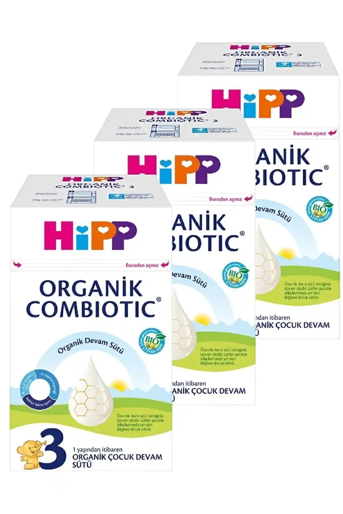 Hipp NO:3 Combiotic Devam Bebek Sütü: Organik İçeriği ve Bebek Gelişimine Katkısı
