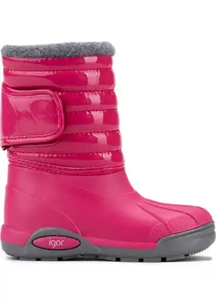 İgor Topo Ski Charol Fuşya ve Tokio Borreguito Çocuk Botları Karşılaştırması
