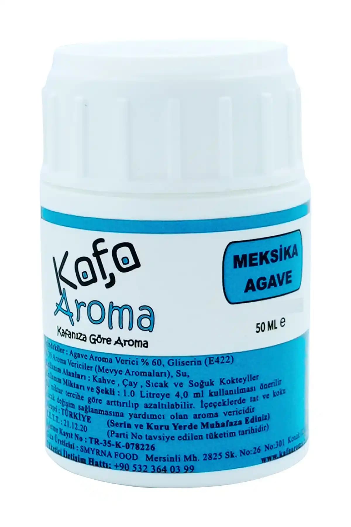 Kafa Aroma Meksika Agave Aroması 50 ml ile İçeceklere Otantik Tat ve Koku Katın