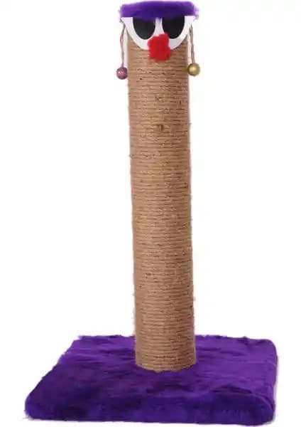 Kedi Tırmalama Ürünleri Karşılaştırması: Cat Hause T5 Palyaço Mor ve Pugalo Dev Tırmalama