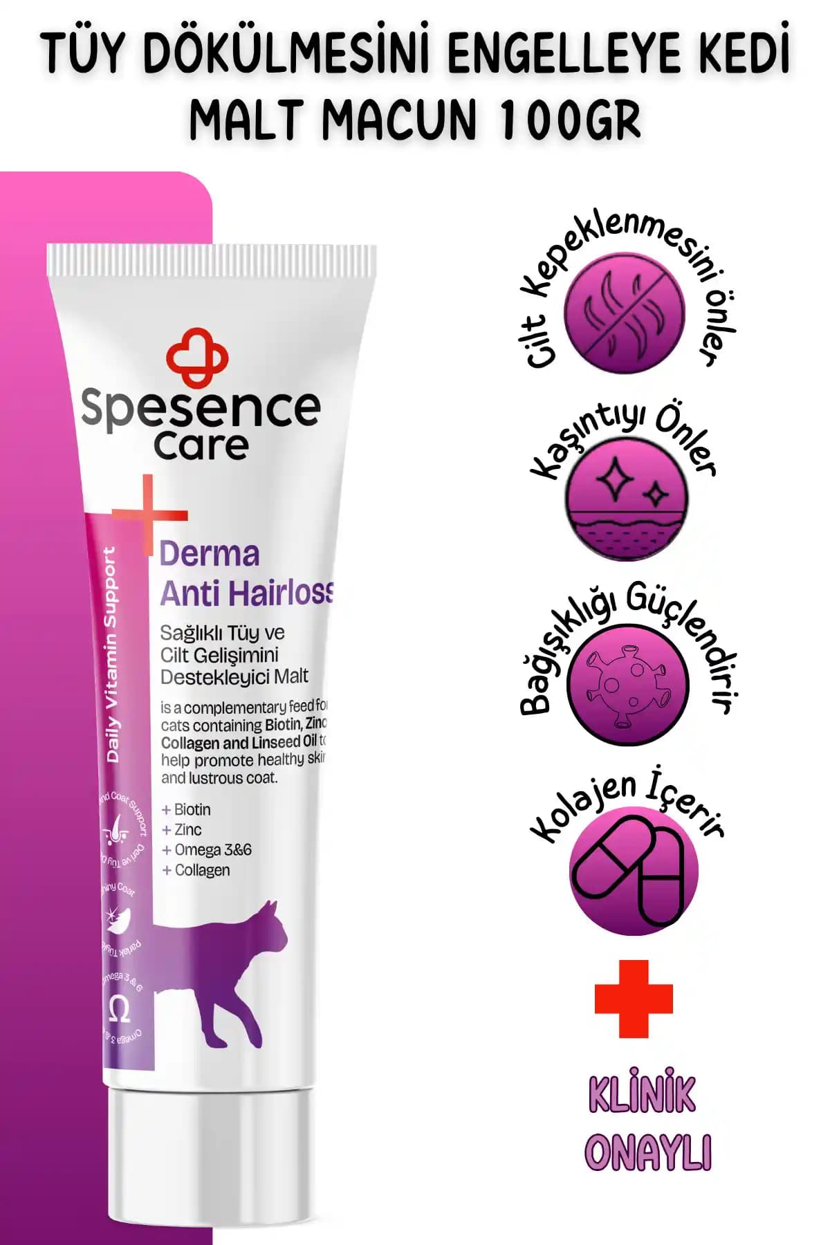 Kedi Tüy Sağlığını Destekleyen Anti-Hairloss Maltı Ürünü Detaylı İnceleme