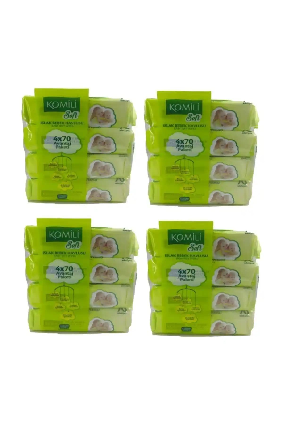 Komili Soft Islak Bebek Havlusu Mendil: Hassas Ciltler İçin Güvenilir Temizlik Çözümü