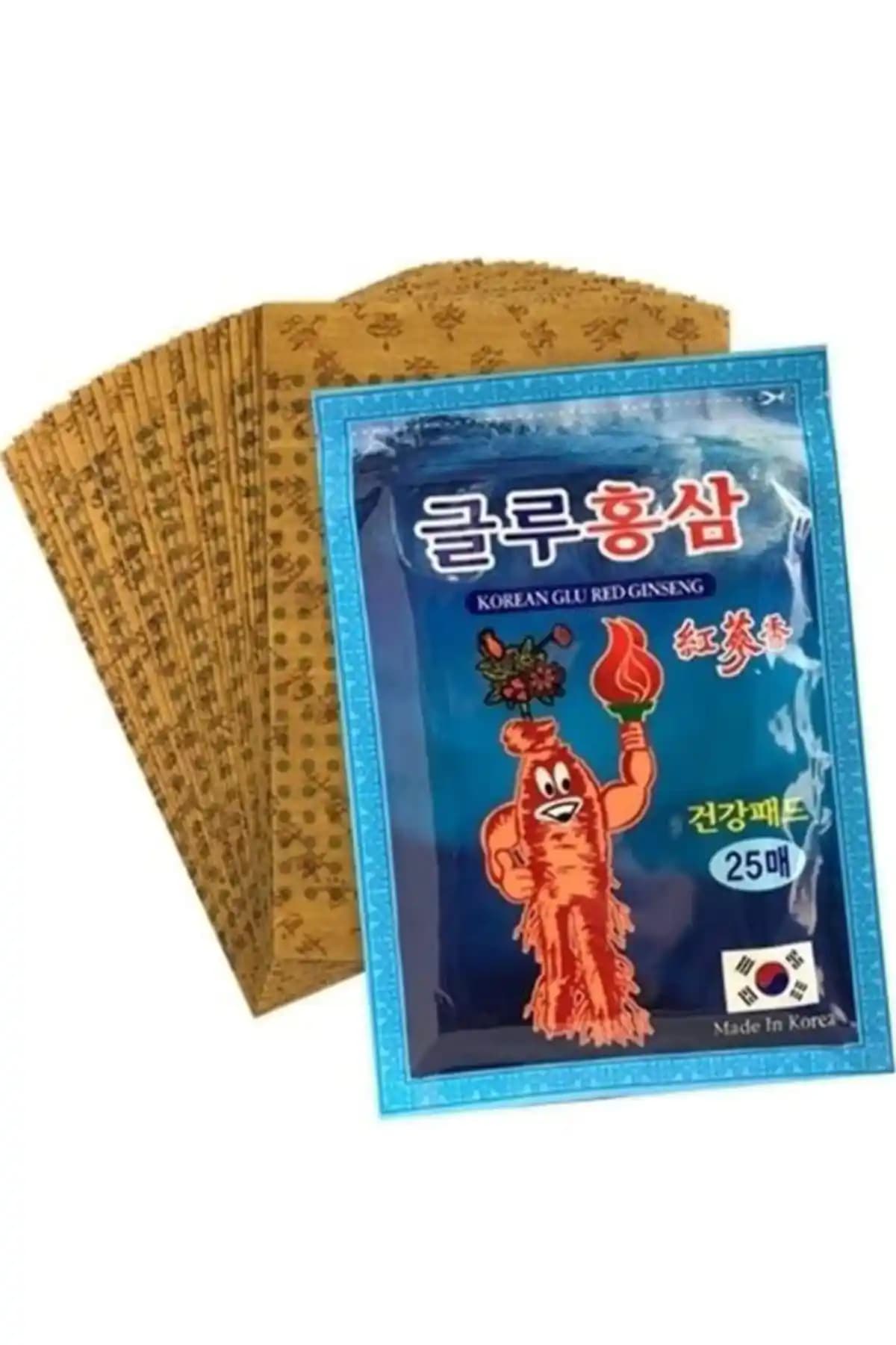 Kore Glu Red Ginseng İçerikli Medikal TTS Bant Seti Sırt ve Eklem Ağrılarına Doğal Çözüm