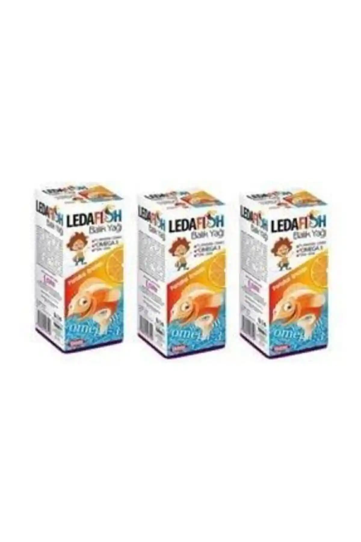Ledafish Balık Yağı Portakal Aromalı 150 Ml Sağlıklı Yaşam Takviyesi