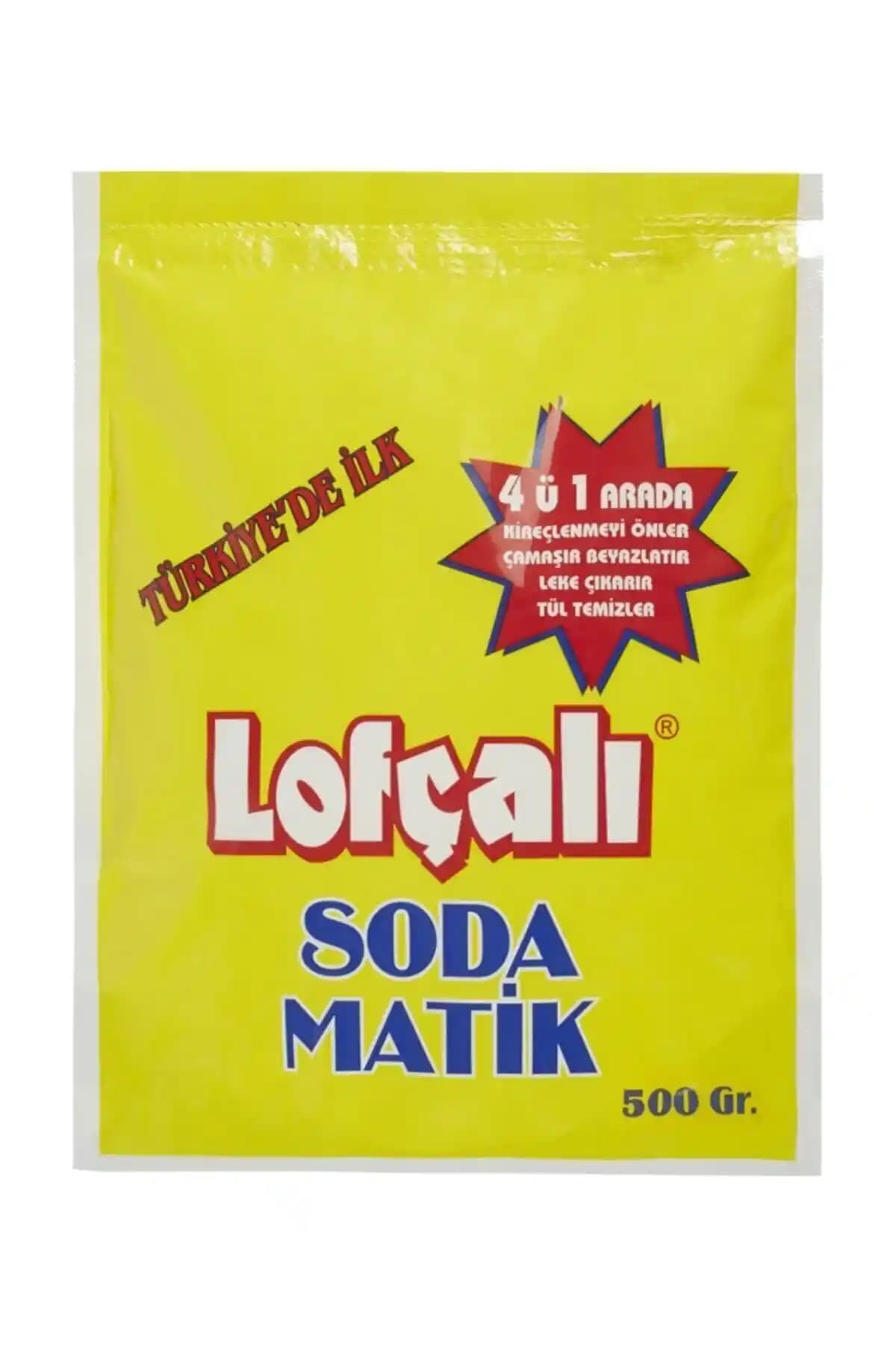 Lofçalı Sodamatik Kireç Önleyici ve Beyazlatıcı: Çamaşır ve Makine Bakımında Etkili Çözüm