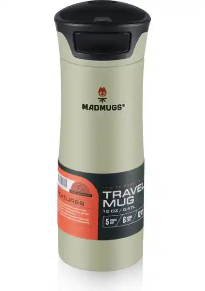 Madmugs Travel Mug Termos Bardak: Uzun Süre Sıcak veya Soğuk Kalma Özelliğiyle Günlük Kullanım İçin