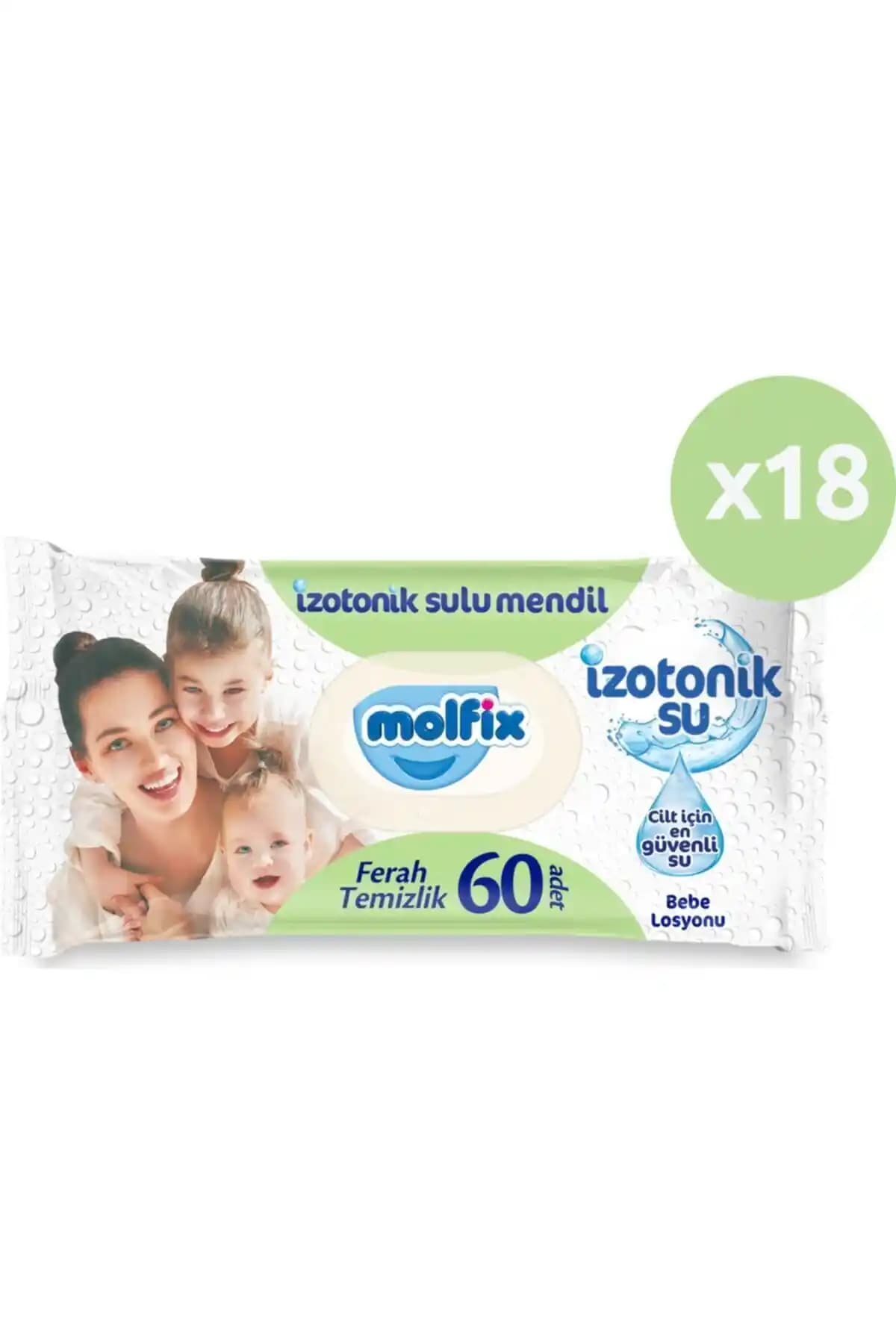 Molfix İzotonik Sulu Mendil Ferah: Hassas Ciltler İçin Güvenilir Bebek Temizlik Çözümü