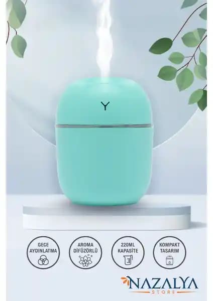 Nazalya 220 ml ve H2O 300 ml oda hava nemlendiricileri karşılaştırması