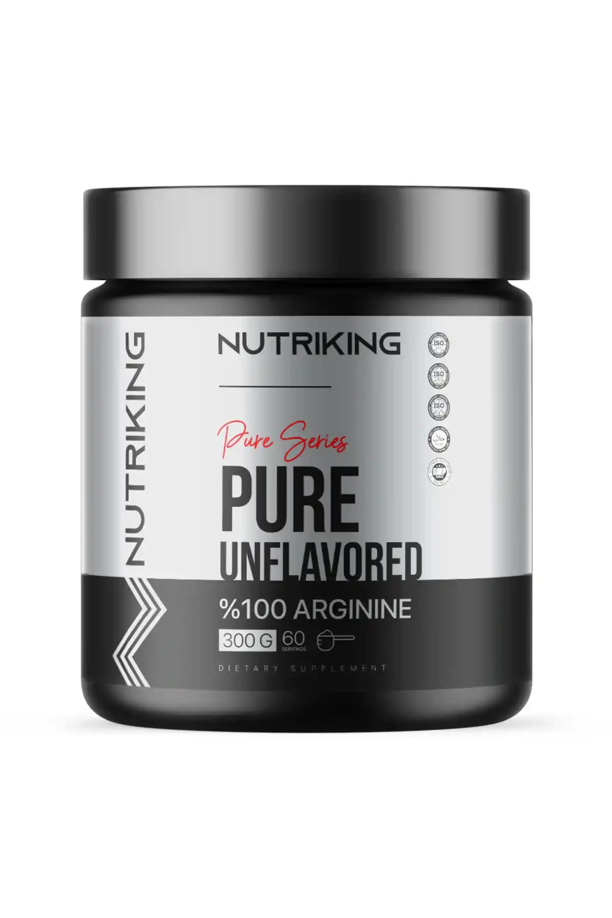 Nutriking Pure Arginine 303g Spor ve Sağlıklı Yaşam Destekleyici Takviye