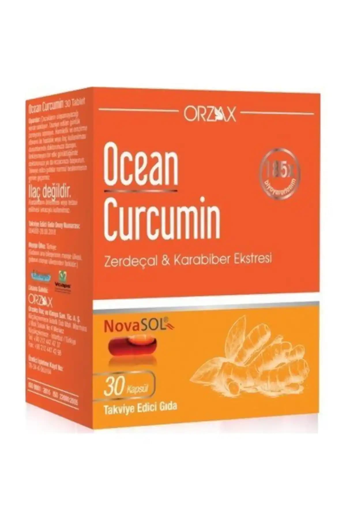 Ocean Ocean Curcumin Zerdeçal Ekstresi: Yüksek Emilim ve Doğal Sağlık Destekçisi