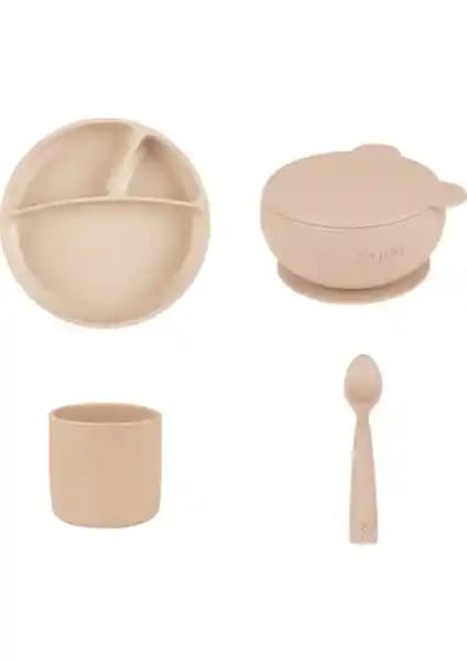 OiOi 4 Parça ve Blw Bubble Beige Bebek Beslenme Setleri Karşılaştırması