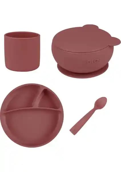 OiOi Velvet Rose Dörtlü Set: Şık ve Fonksiyonel Sofra Koleksiyonu