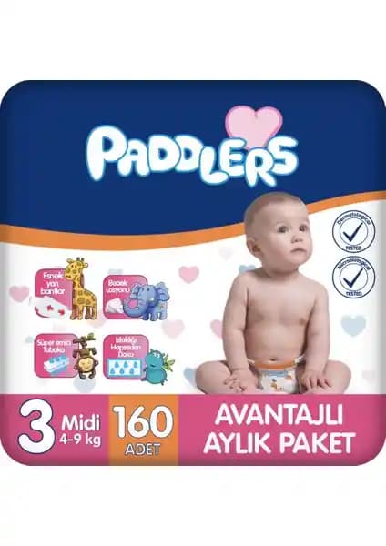 Paddlers Bebek Bezi 3 ve 5 Numara Karşılaştırması: Özellikler ve Kullanıcı Yorumları