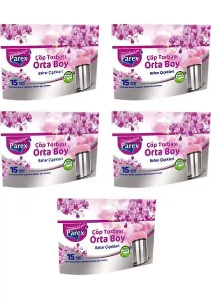 Parex Premium Bahar Kokulu Çöp Torbası: Hijyen ve Ferahlık Sağlayan Çözüm