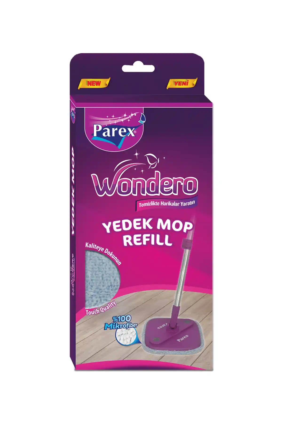 Parex Wondero Yedek Paspas Mop: Pratik ve Yüksek Performanslı Temizlik Çözümü
