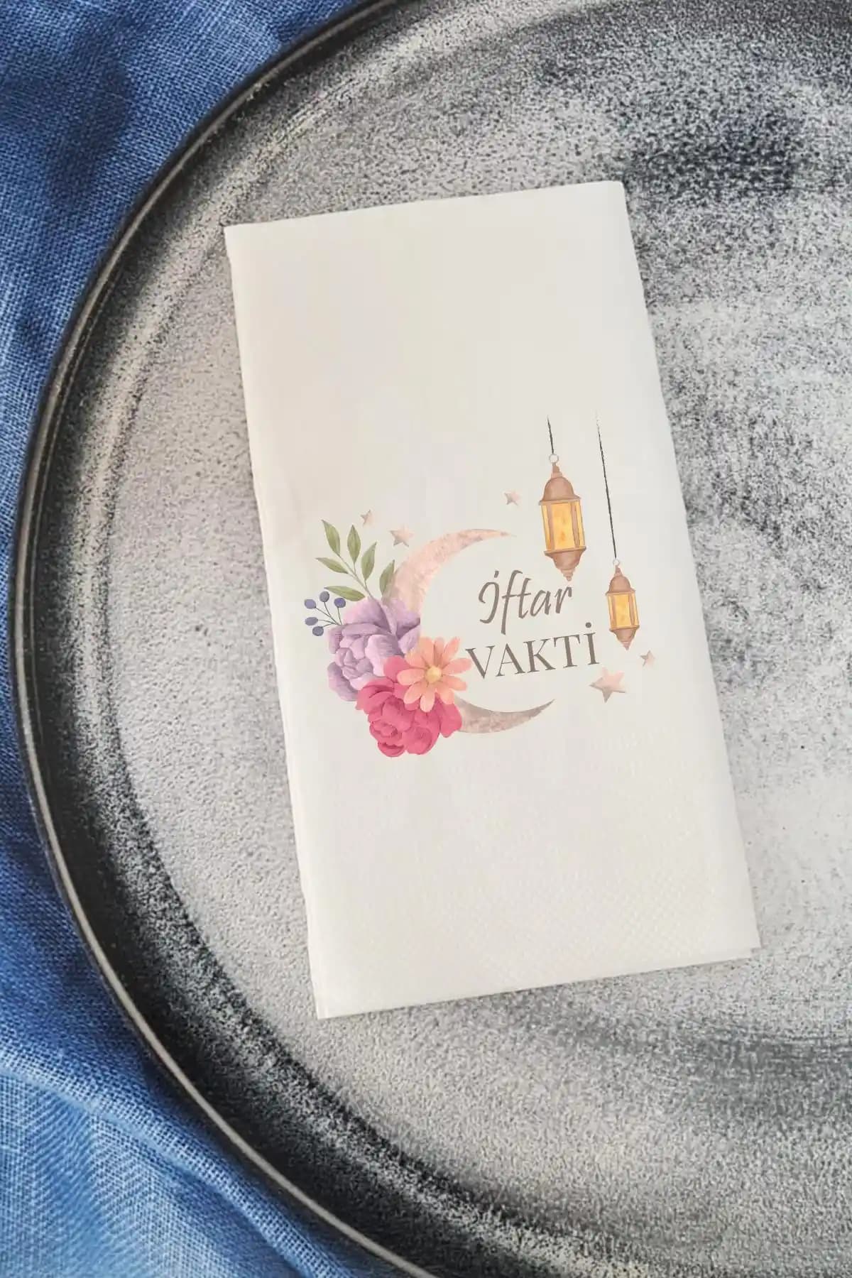 PEKSHOP Konuşan Peçete Ramazan ve Özel Günler İçin Şık ve Eğlenceli Tasarım