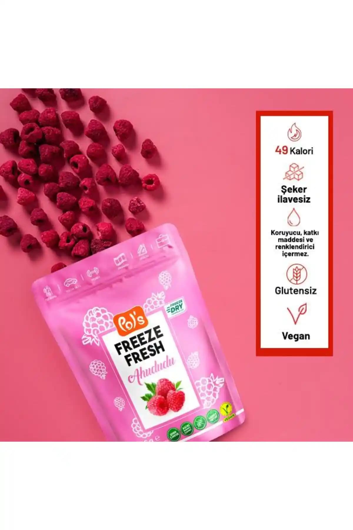 Pol's Freeze Fresh Ahududu: Doğal ve Sağlıklı Meyve Kurusu Ürünü Özellikleri ve Faydaları