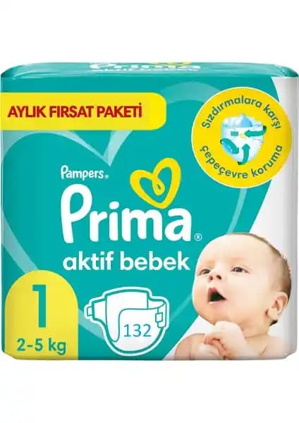 Prima Bebek Bezi Aktif Bebek 1 Beden ve Premium Care 6 Numara Karşılaştırması