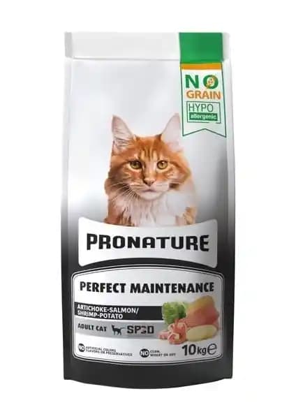 Pronature Hypo-Allergenic Tahılsız Somonlu ve Karidesli Yetişkin Kedi Maması Özellikleri ve Faydaları