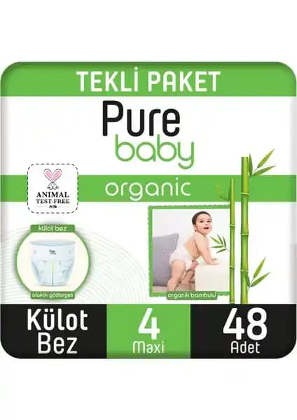Pure Baby Organik Bambu Özlü ve Sleepy Bio Natural Plus Külot Bez Karşılaştırması